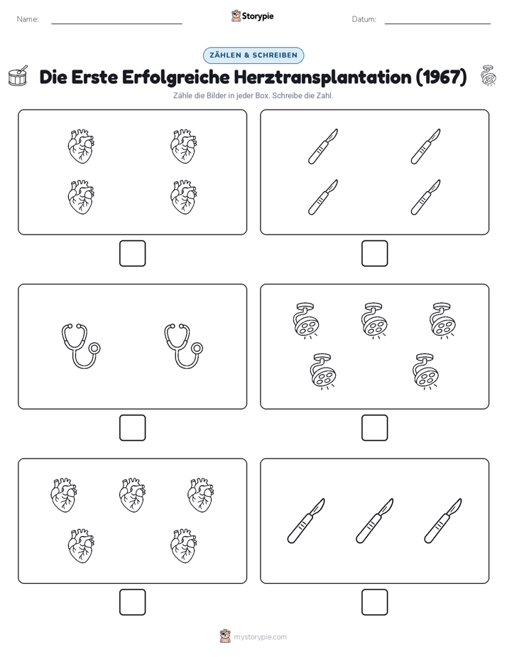 Zählen & Schreiben