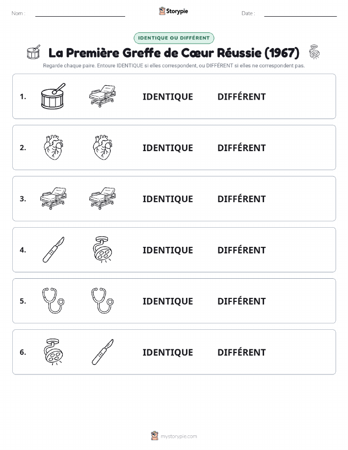 Identique ou Différent