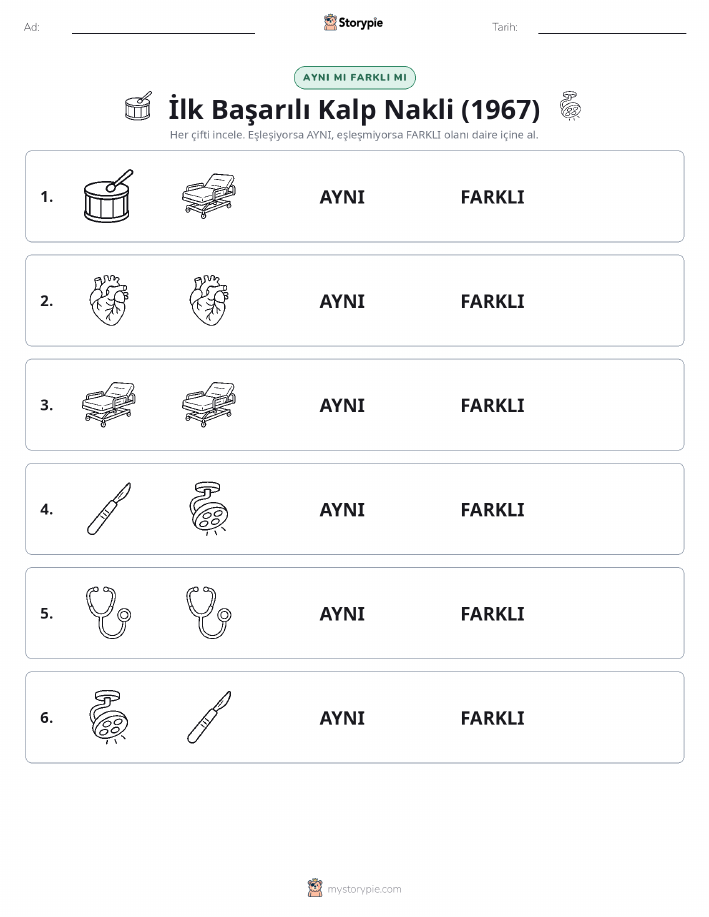 Aynı mı Farklı mı