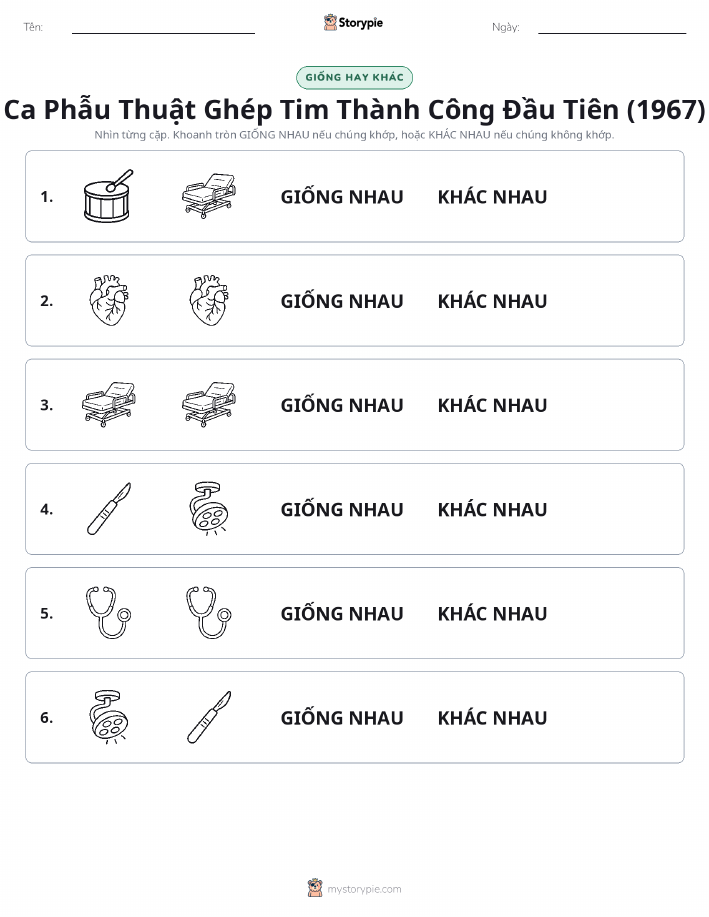 Giống Hay Khác