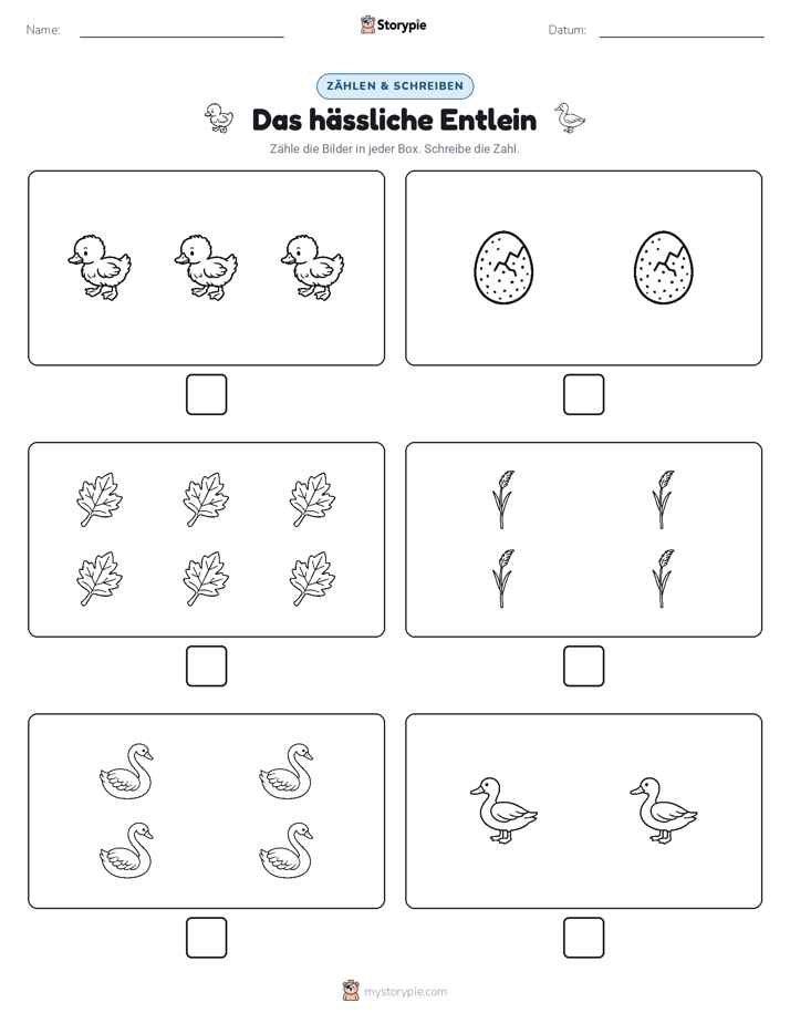 Zählen & Schreiben
