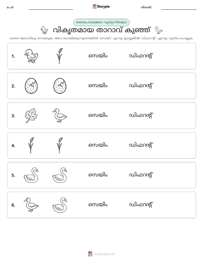 ഒന്നോ വ്യത്യാസമോ