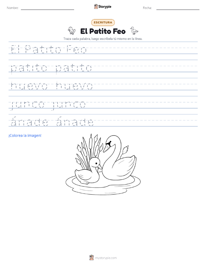 Práctica de Escritura