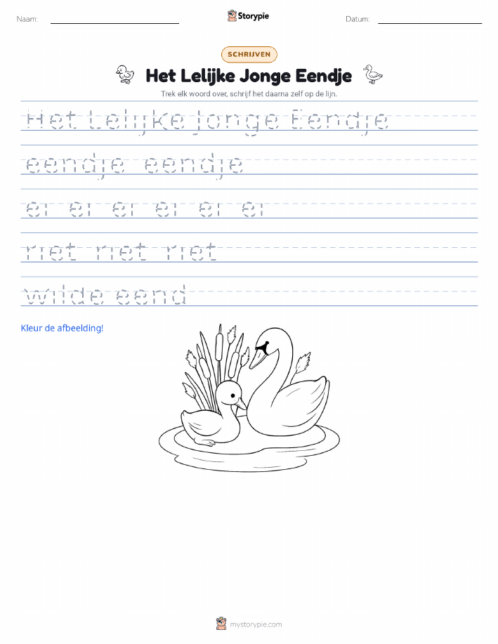 Schrijf Oefening