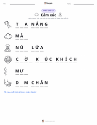 Xem trước tài liệu in sẵn Cảm xúc