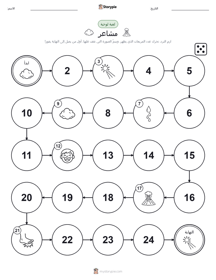 لعبة لف و تحرك