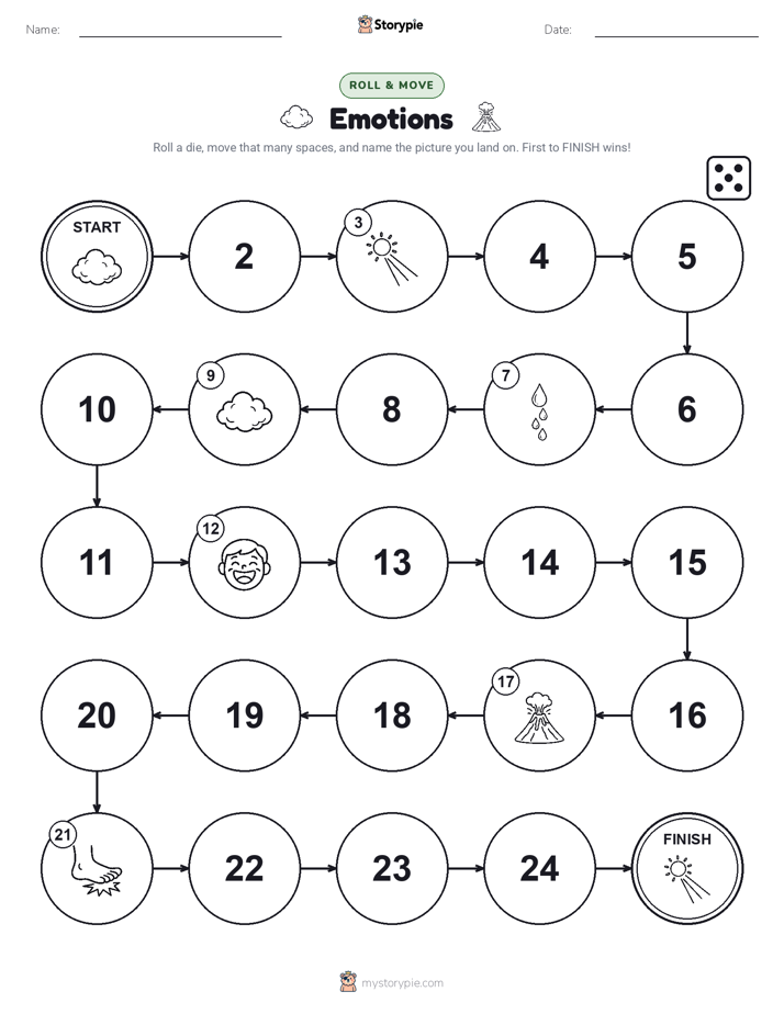 Roll & Move Game