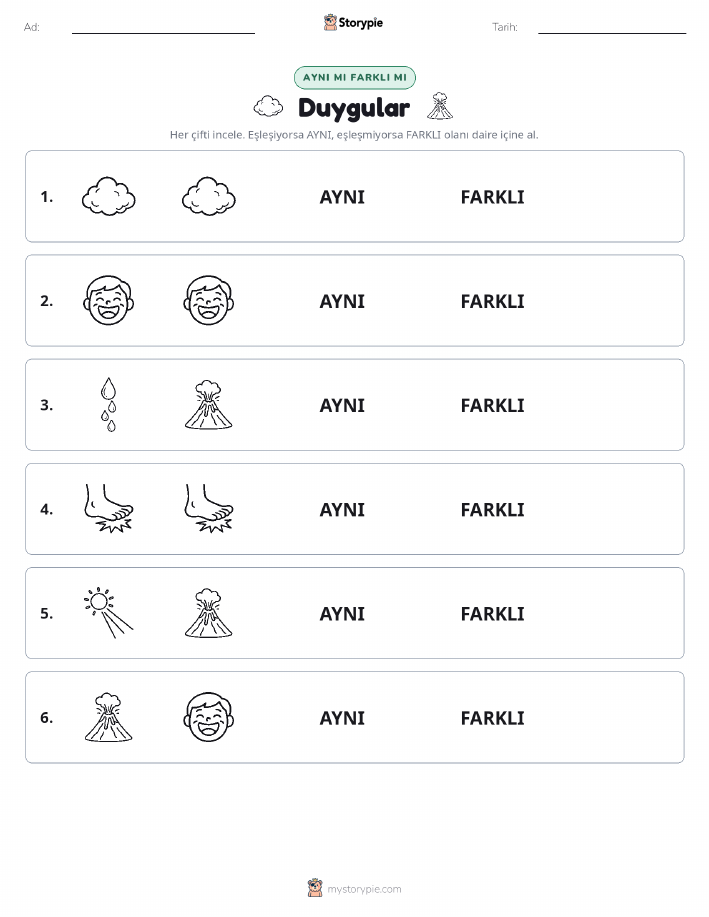 Aynı mı Farklı mı
