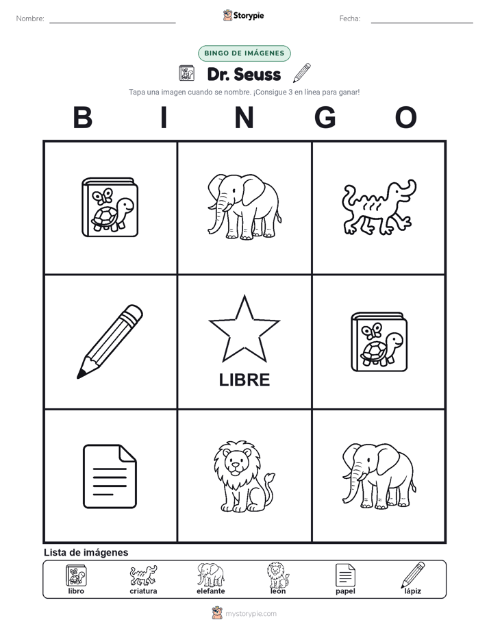 Bingo de Imágenes