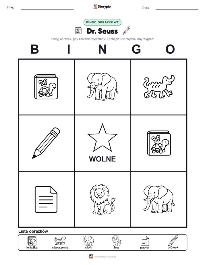 Bingo obrazkowe