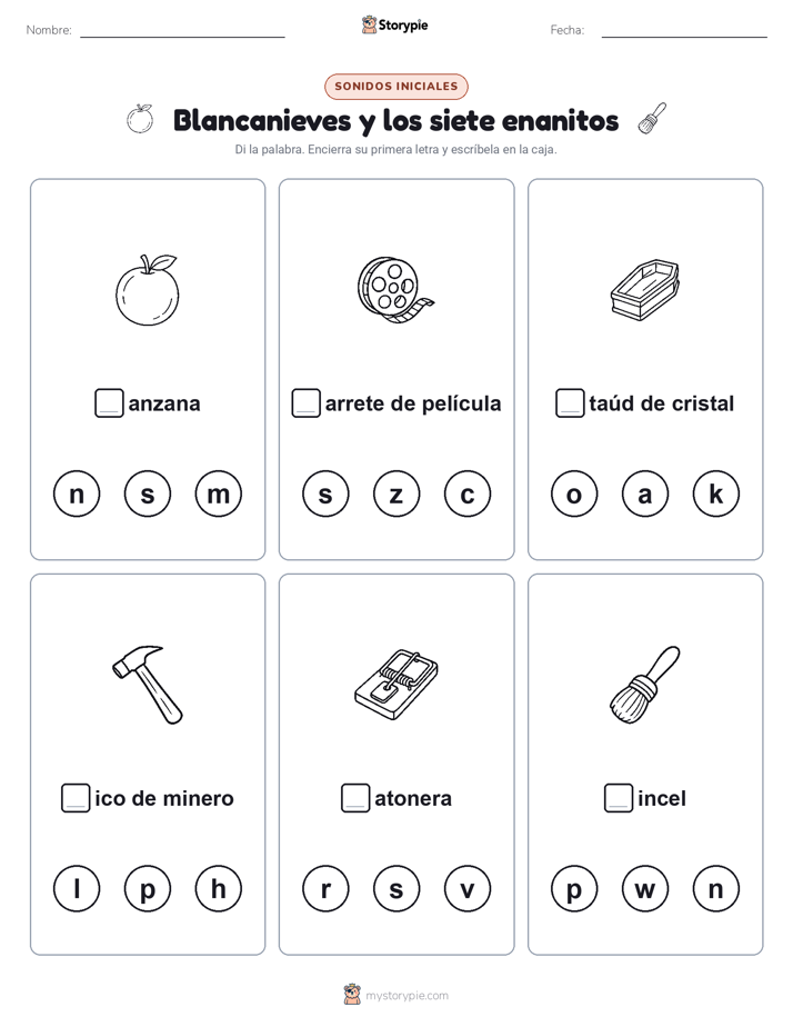 Sonidos Iniciales