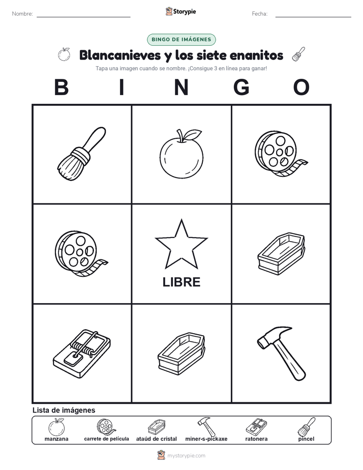 Bingo de Imágenes