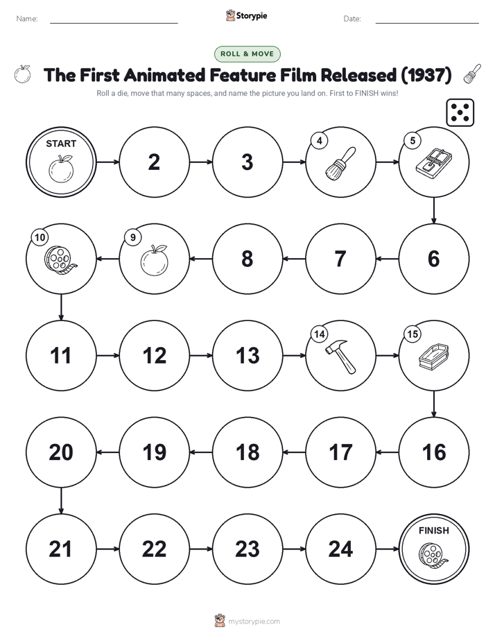 Roll & Move Game