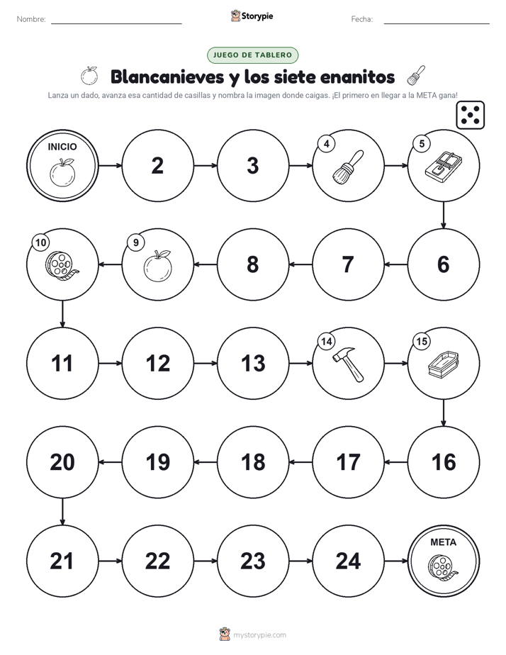 Juego de Rueda y Avanza
