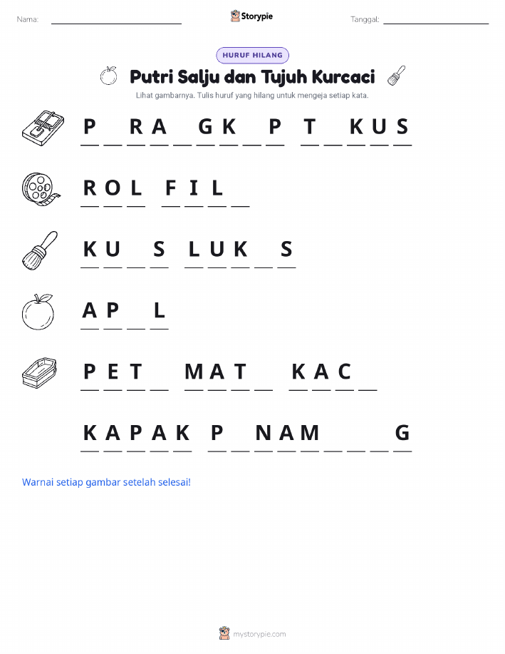 Huruf yang Hilang