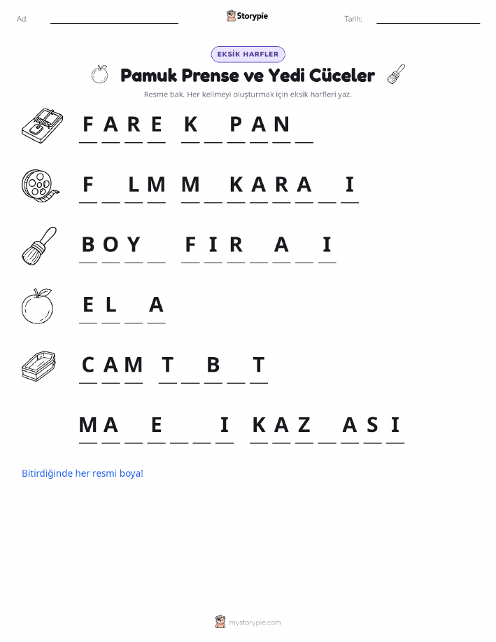 Eksik Harfler