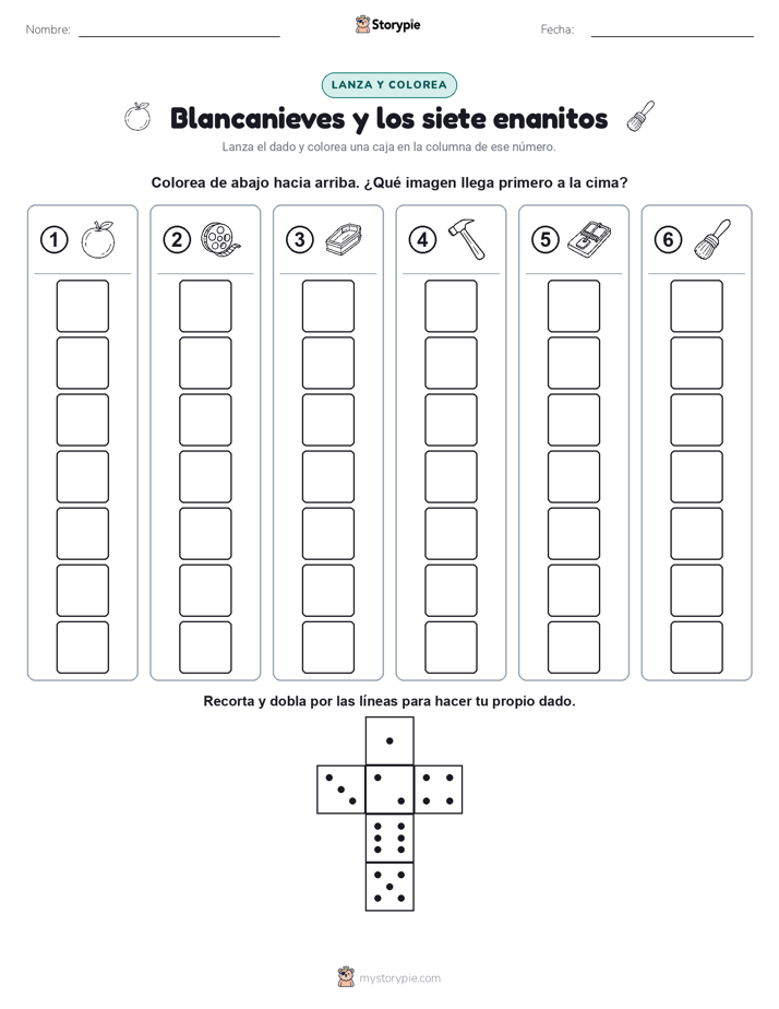 Rueda y Colorea