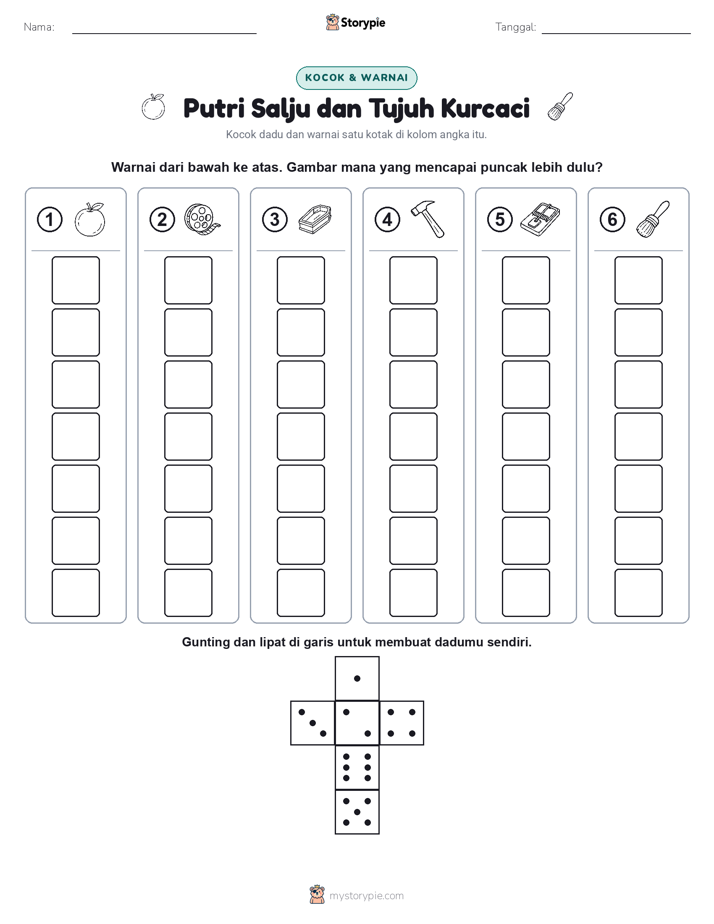 Gulung & Warnai