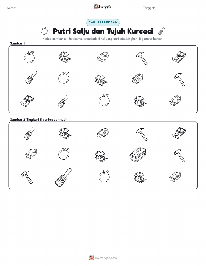 Temukan Perbedaannya