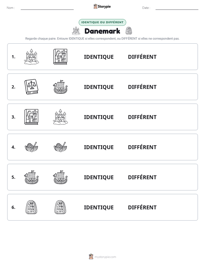 Identique ou Différent