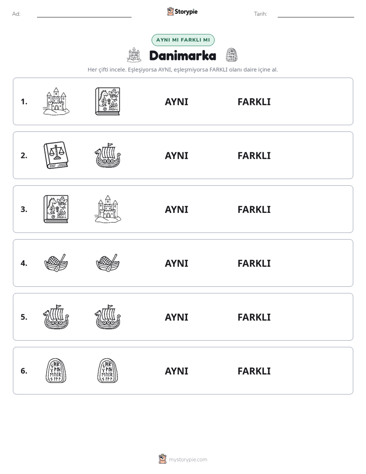 Aynı mı Farklı mı