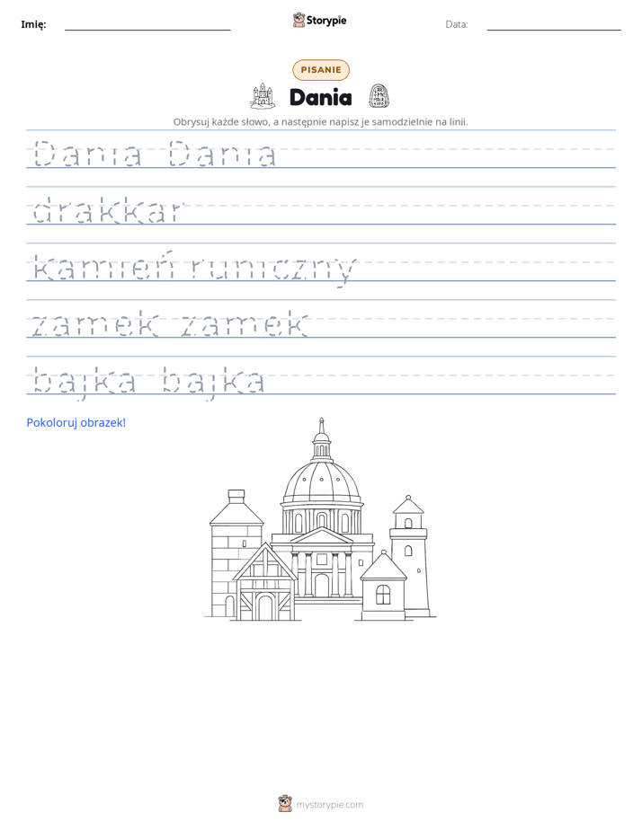 Ćwiczenie Pisania
