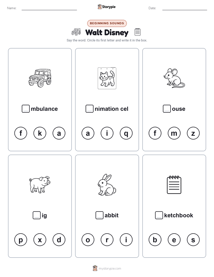 Beginning Sounds