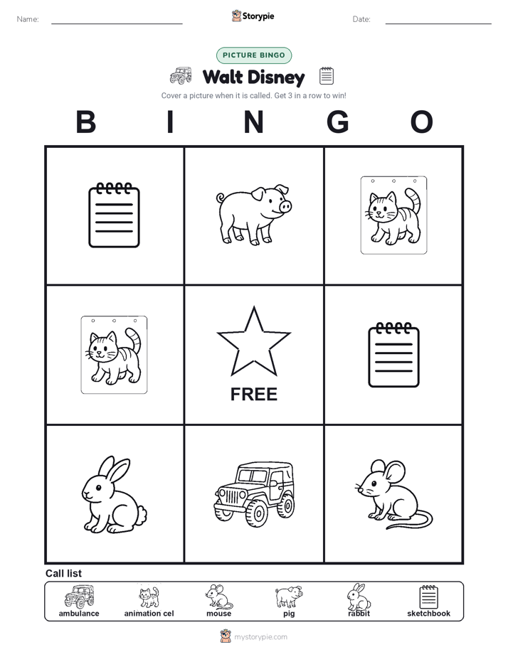 Picture Bingo