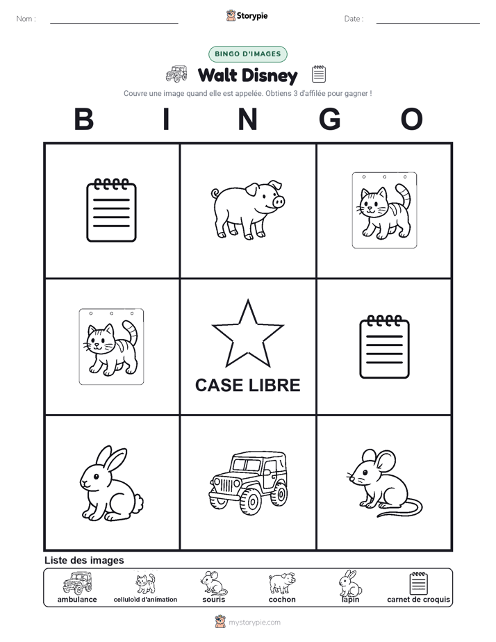 Bingo d'Images