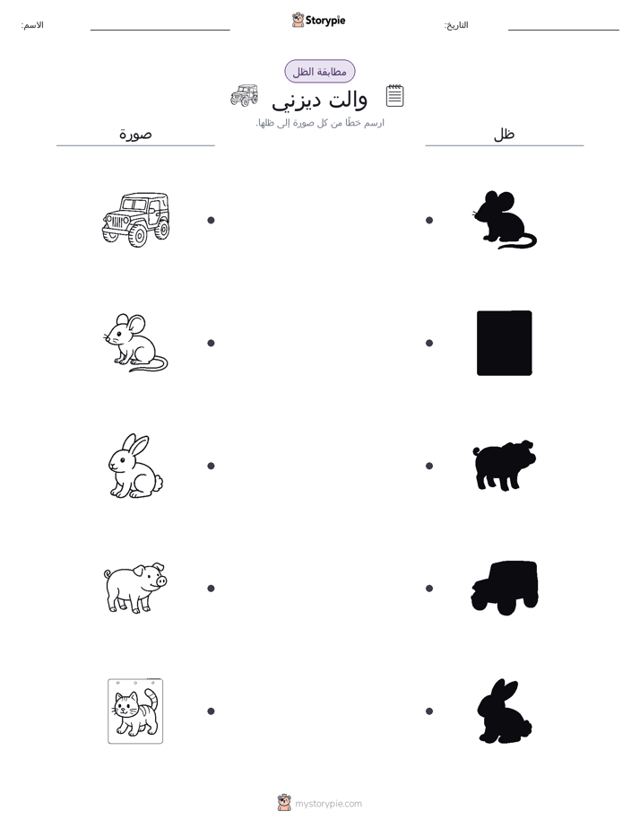 مطابقة الظل