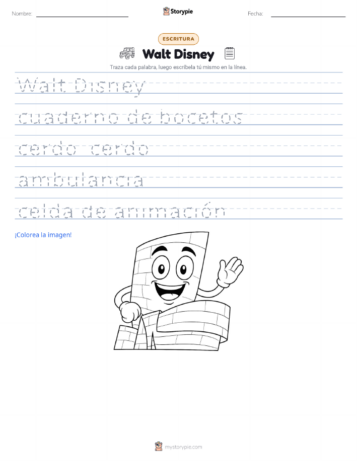Práctica de Escritura