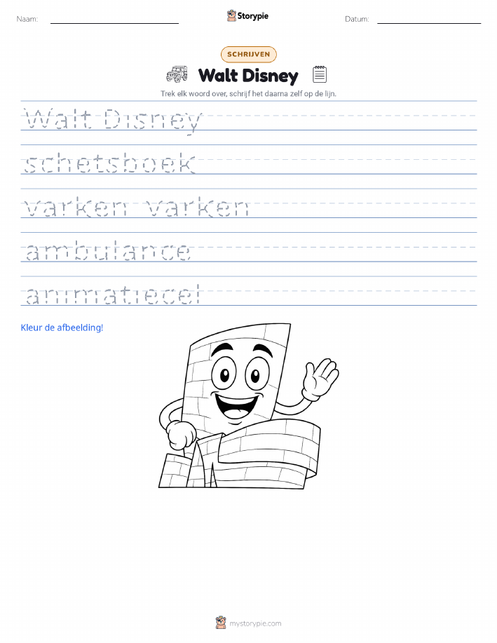 Schrijf Oefening