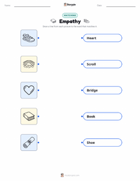 Empathy printable worksheet for kids