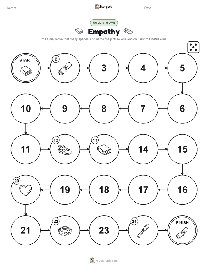 Roll & Move Game