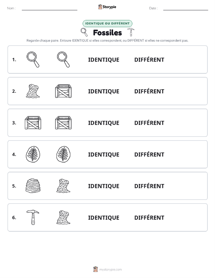 Identique ou Différent