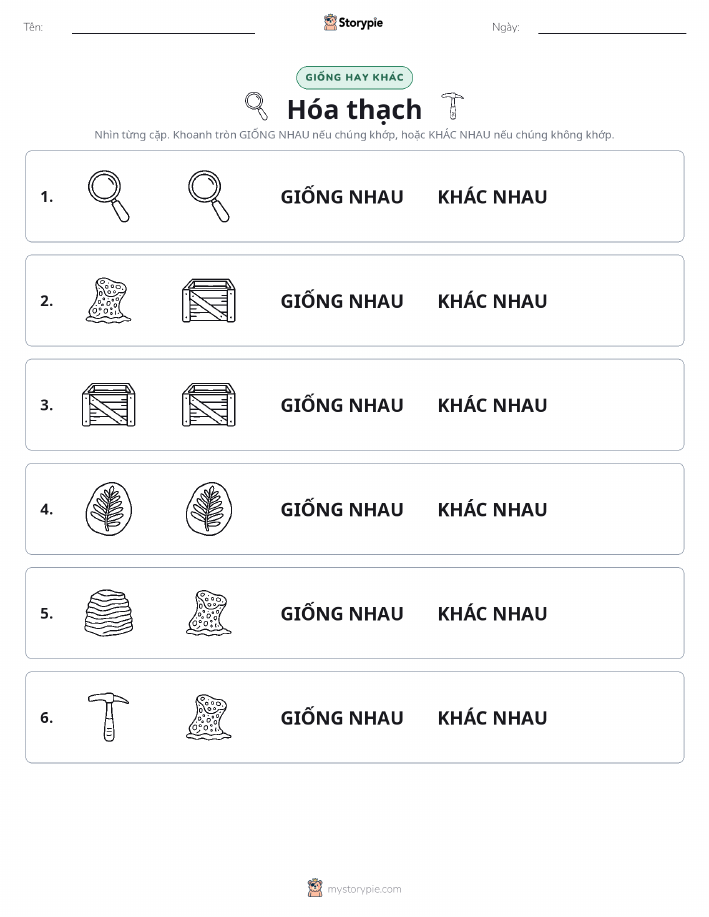 Giống Hay Khác