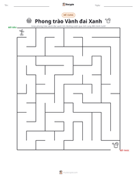Xem trước tài liệu in sẵn Phong trào Vành đai Xanh