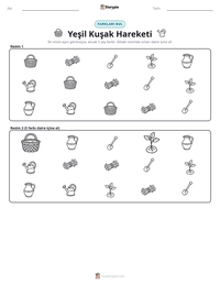 Yeşil Kuşak Hareketi yazdırılabilir çalışma sayfası önizlemesi