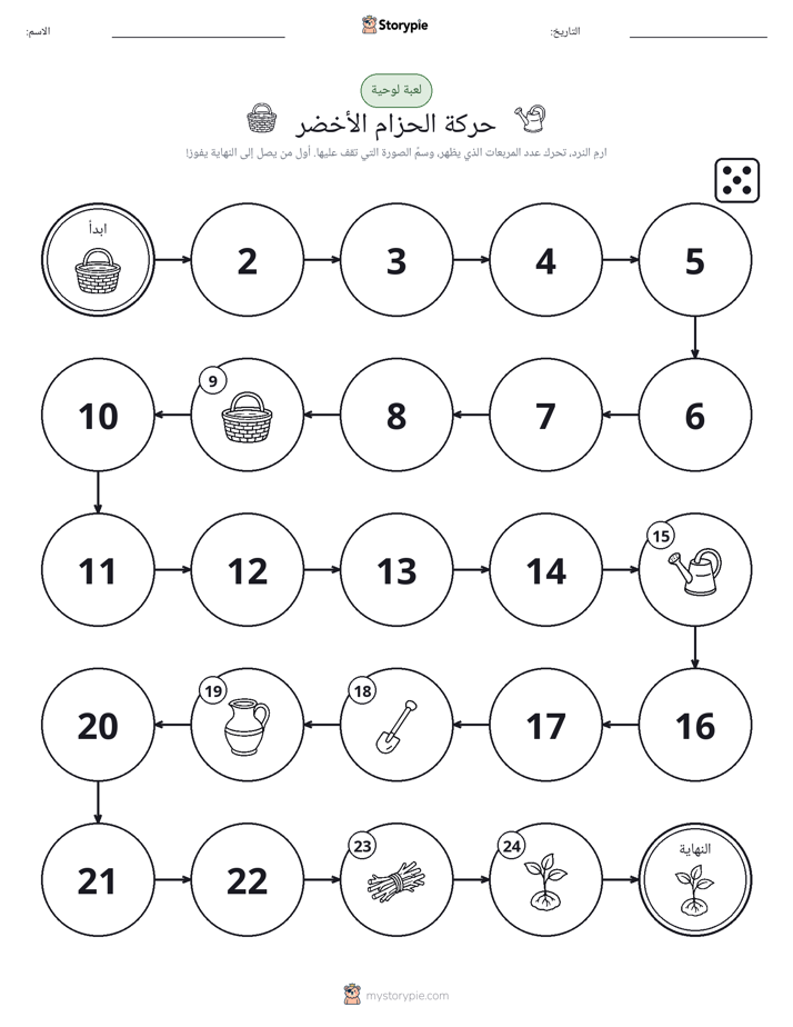 لعبة لف و تحرك