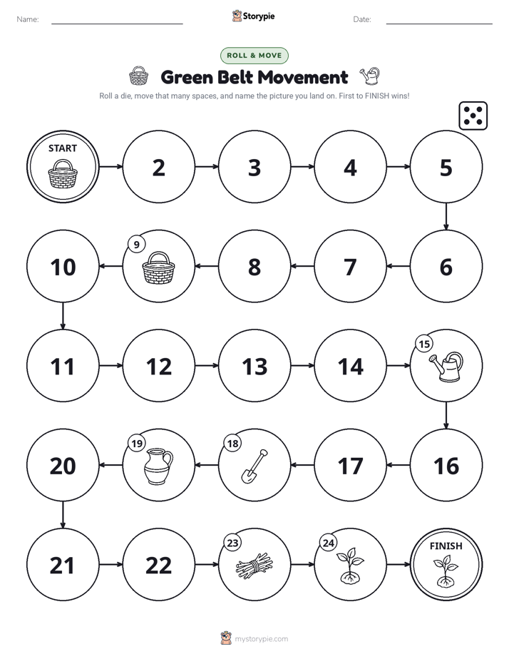 Roll & Move Game