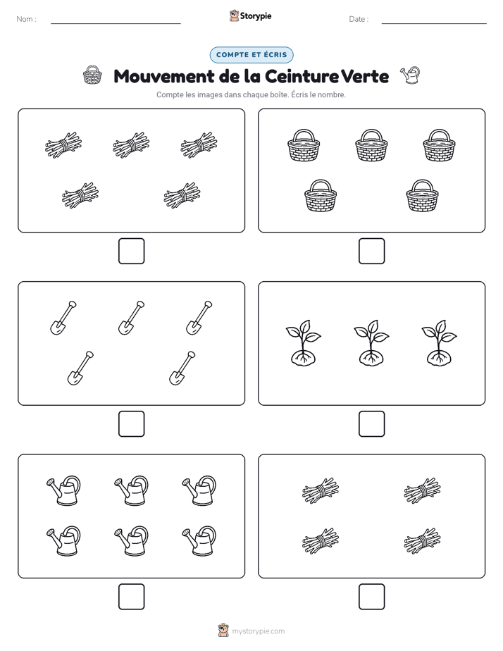 Compter & Écrire