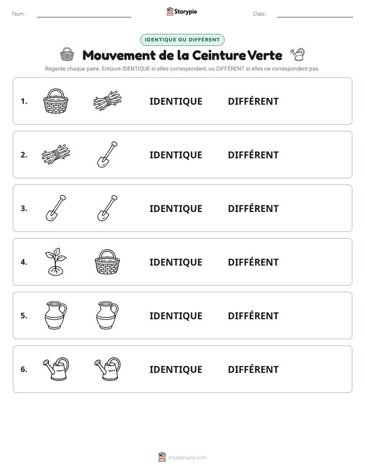 Identique ou Différent
