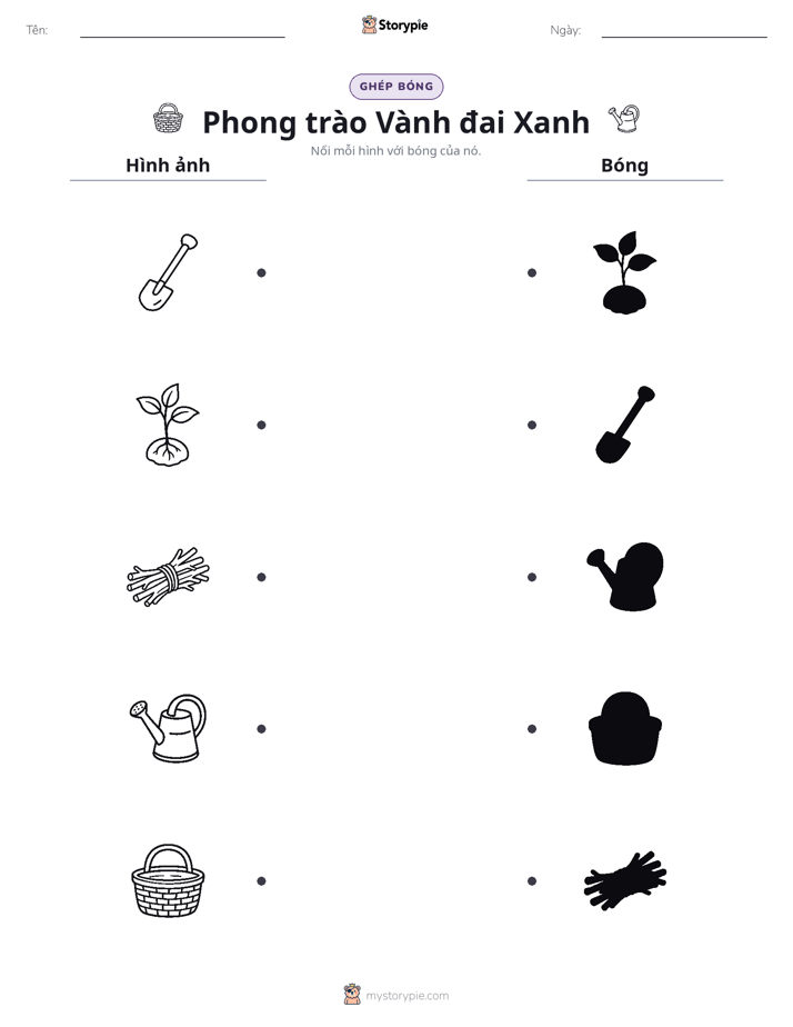 Ghép Hình Bóng