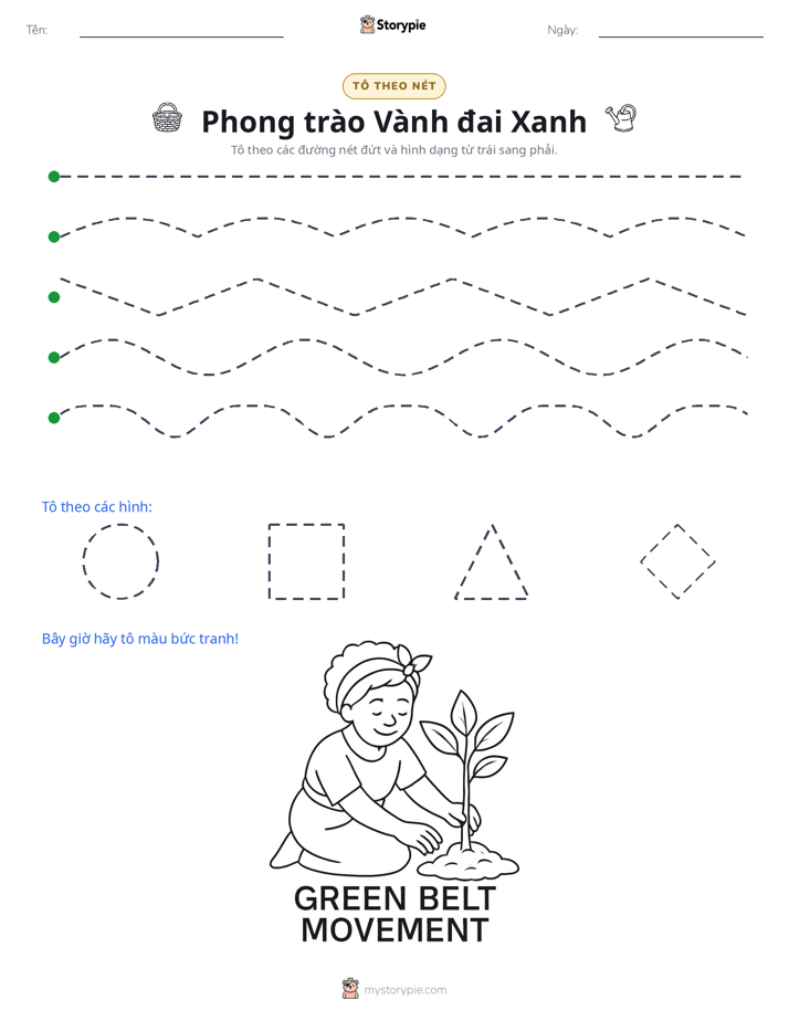Vẽ Theo Đường
