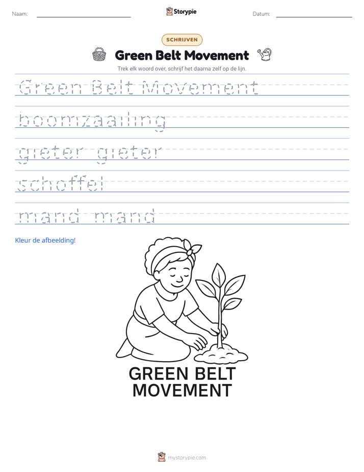 Schrijf Oefening