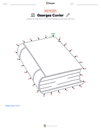 Georges Cuvier printable worksheet preview