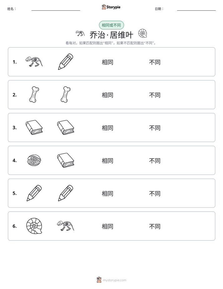 相同或不同