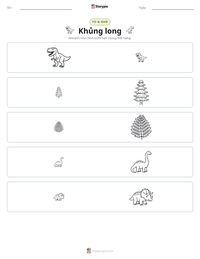 Xem trước tài liệu in sẵn Khủng long