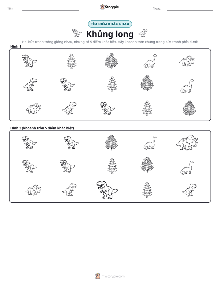 Tìm Sự Khác Biệt