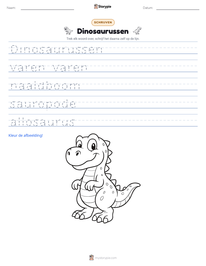 Schrijf Oefening